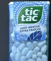 Cantidad de azúcar en Tictac