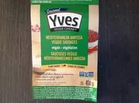 Sucre et nutriments contenus dans Yves veggie cuisine