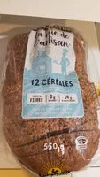 入っている砂糖の量 La mie de l'artisan 12 Céréales