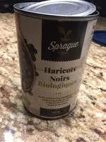 Sokerin määrä sisällä Organic Black Beans