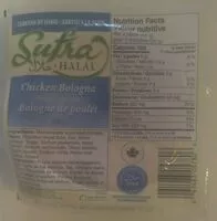入っている砂糖の量 Sliced Chicken Bologna