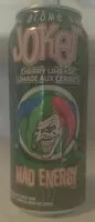 Amount of sugar in Cherry Limeade Energy Drink
