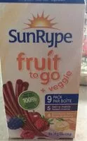 含糖量 Fruit to Go + Veggie