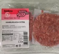 Cantidad de azúcar en Hamburguesa extra
