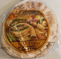 चीनी की मात्रा Pain pita blé entier