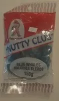 中的糖分和营养成分 Nutty club