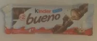 Cantidad de azúcar en Kinder Bueno