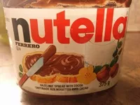 Quantité de sucre dans Nutella
