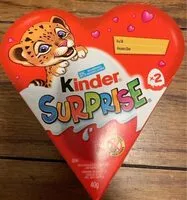 चीनी की मात्रा Kinder surprise