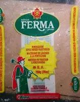 Sucre et nutriments contenus dans Ferma