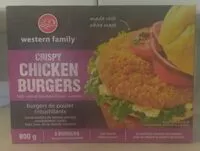 含糖量 Crispy Chicken Burgers