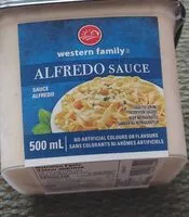 Suhkru kogus sees Alfredo Sauce