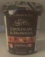 Количество сахара в Chocolate & Brownies Super Premium Plus Ice Cream