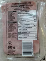 İçindeki şeker miktarı Cooked Ham Loaf
