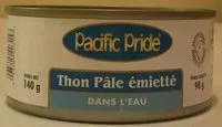 Sucre et nutriments contenus dans Pacific pride