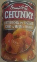चीनी की मात्रा Chunky Butter Chicken and Vegetables Soup