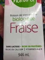 Suhkru kogus sees Boisson De Soya Fraise
