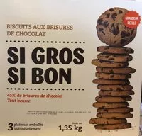 Biscuits aux brisures de chocolat