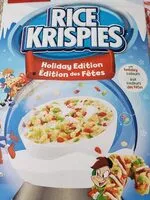 入っている砂糖の量 Rice krispies noel