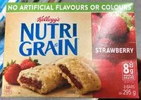 Quantité de sucre dans Nutri-grain fraise
