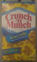 中的糖分和营养成分 Crunch n munch