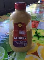 Sokerin määrä sisällä GULDENS Spicy Brown Mustard, 24 OZ