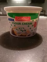 Amount of sugar in Sour cream