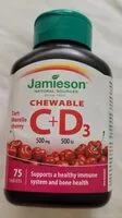 Cantidad de azúcar en Chewable C+D Supliment