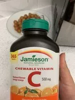 Cantidad de azúcar en Vitamine C à croquer