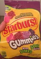 Количество сахара в Starburst Gummies Sour Berries