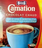 Sokerin määrä sisällä Carnation Chocolat Chaud