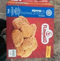 含糖量 Pepites de poitrine de poulet