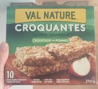 Количество сахара в Barres granola croustade aux pommes