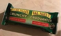 Sokerin määrä sisällä Nature Valley 100% Natural Roasted Almond Granola Bar