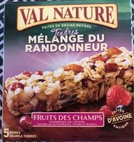 Количество сахара в Nature Valley Trail Mix Bars