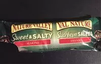 Количество сахара в Nature Valley Sweet And Salty Chewy Nut Bars Almond