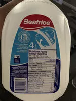 入っている砂糖の量 1% Milk (4L)