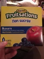 Sucre et nutriments contenus dans Motts