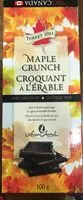 Amount of sugar in Maple crunch - croquant à l'erable
