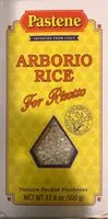 İçindeki şeker miktarı Arborio rice