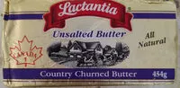 入っている砂糖の量 unsalted butter