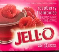 中的糖分和营养成分 Jell o