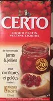 入っている砂糖の量 Pectin liquid