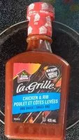 Amount of sugar in Chicken & Rib BBQ sauce