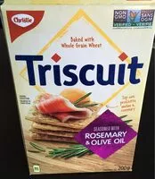 Sucre et nutriments contenus dans Triscuit