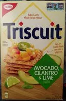 含糖量 Triscuit Avocado, Cilantro & Lime flavour