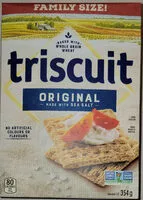 入っている砂糖の量 Triscuit original with sea salt