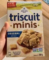 入っている砂糖の量 Triscuit Minis, Original