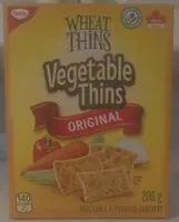 含糖量 Original Vegetable Thins