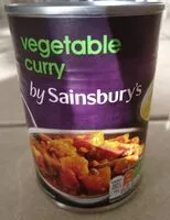 Canned vegetable curry